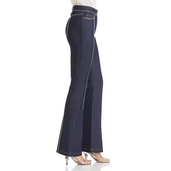 CINQ A SEPT SANTI Zipper Trim Jeans - Picture 4 of 15